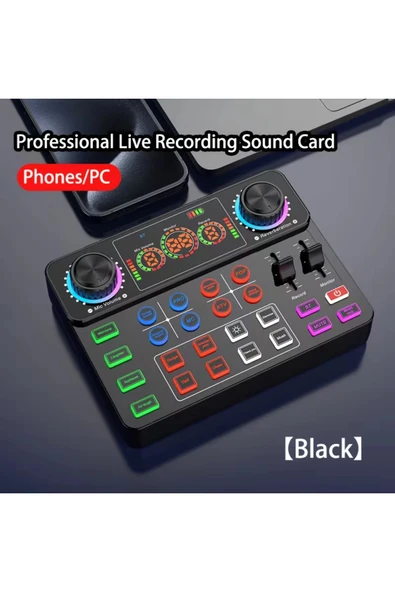 Blic Pro+ KSA2 Siyah Live Stream Sound Card | Profesyonel Canlı Yayın Ses Kartı - Resim 3