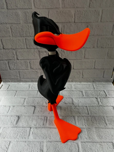 Modern Ördek Figürü Hediyelik Dekoratif Ev Ofis Aksesuarı - Resim 3