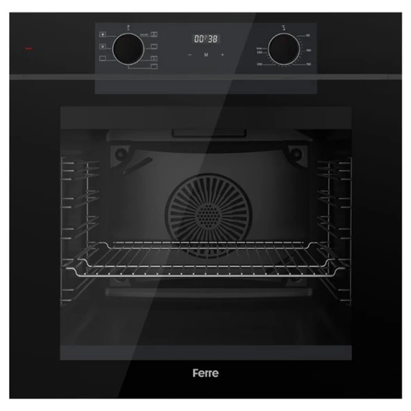 Ferre FryART & SilentArt Santo Ultra Sessiz Siyah Ankastre Set (D063-SA + QEP63CS + ED075-WFA  wok) - Resim 5