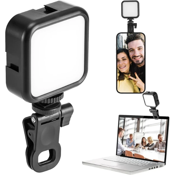 Kompakt Selfie Işığı 1200mAh ürün görseli 1