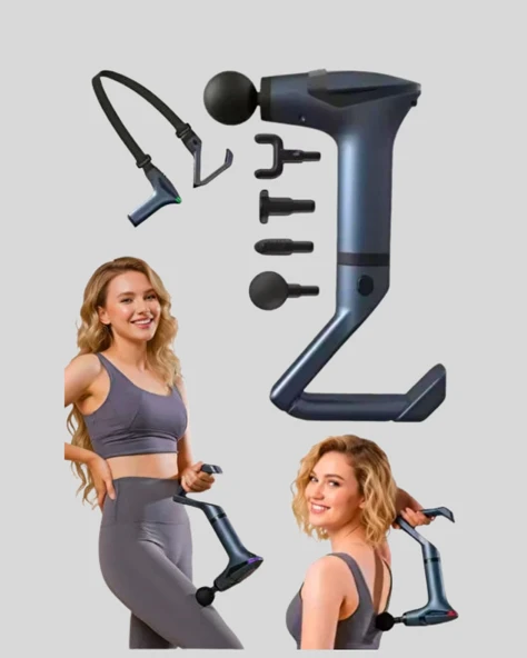 3in1 Fonksiyonel Şarjlı Masaj Aleti Ayak Yüz Vücut Masajı - Resim 3