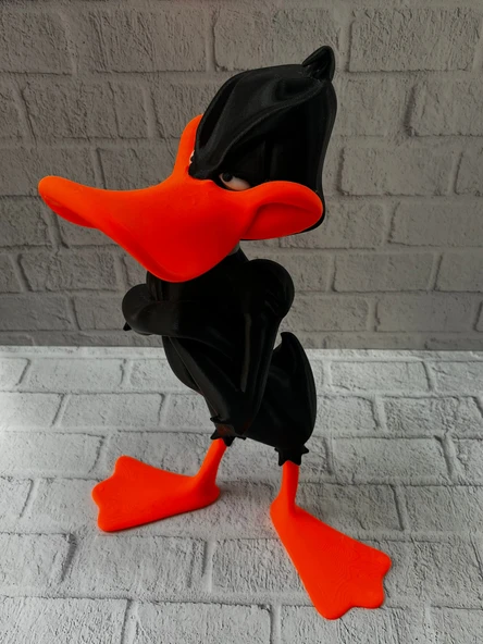 Modern Ördek Figürü Hediyelik Dekoratif Ev Ofis Aksesuarı - Resim 2