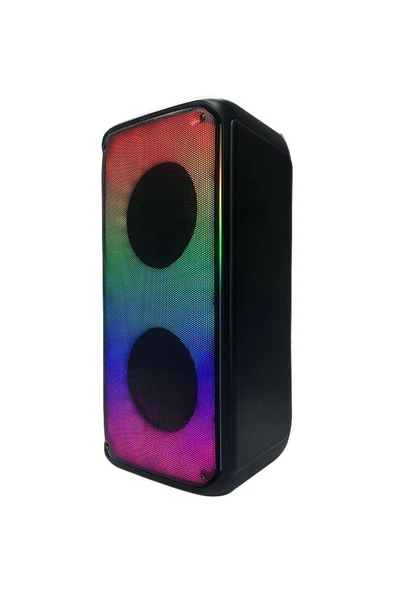 Torima BTS-1908 Siyah Kumandalı Mikrofonlu RGB Ledli Taşınabilir Hoparlör - Resim 4