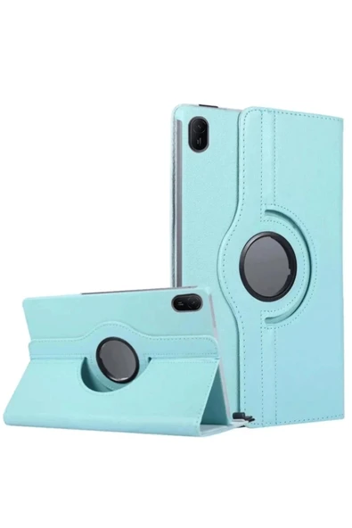 Huawei MatePad SE 11 Kılıf 360 Tablet Deri Kılıf - Turkuaz ürün görseli 1