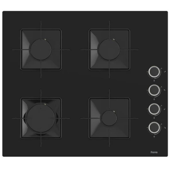 Ferre FryArt&SilentArt-SteamArt LUA Yeni Seri Sessiz Siyah  Ankastre Set ( D080-SA + XE64CS +SS205) - Resim 5