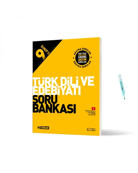 9.Sınıf Türk Dili ve Edebiyatı Soru Bankası (Yeni Müfredat) ürün görseli 1