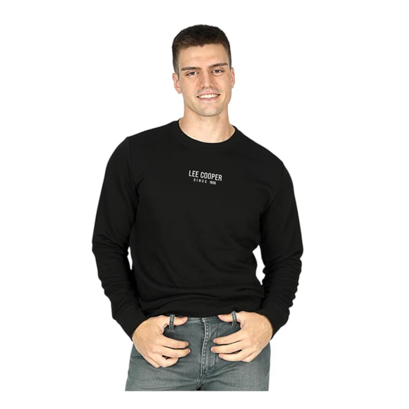 Erkek Bisiklet Yaka Sweatshirt LC.251 LCM 241025 - Resim 3