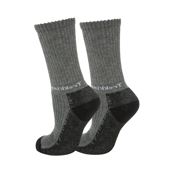 Thermoform Trekking Extra Dolgulu, Darbe Emici Kışlık Unisex Çocuk Çorap Antrasit - Resim 2