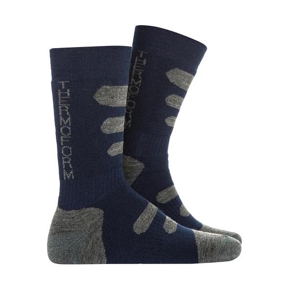 Thermoform Winter Dolgulu Kışlık Unisex Outdoor Çorap Lacivert ürün görseli 1