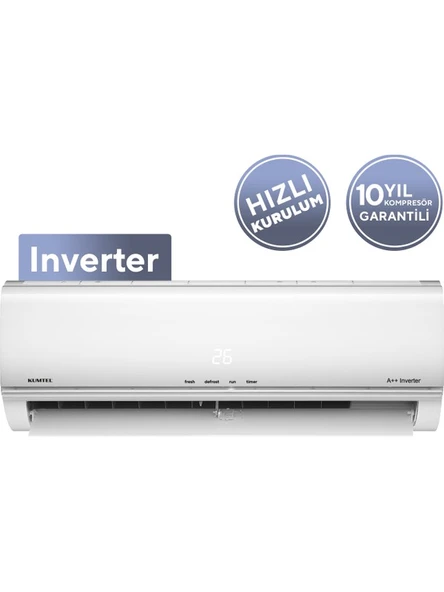 KUMTEL Matsu KMSAC-12 A++ 12.000 Btu Inverter Duvar Tipi Split Klima ürün görseli 1