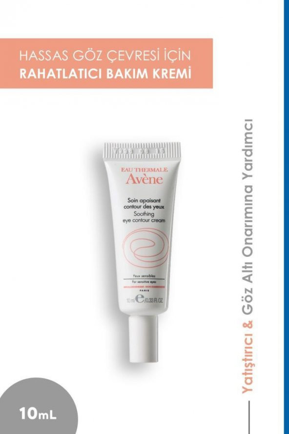 AVENE Soin Apaisant Contour des Yeux 10 ml - Göz çevresi