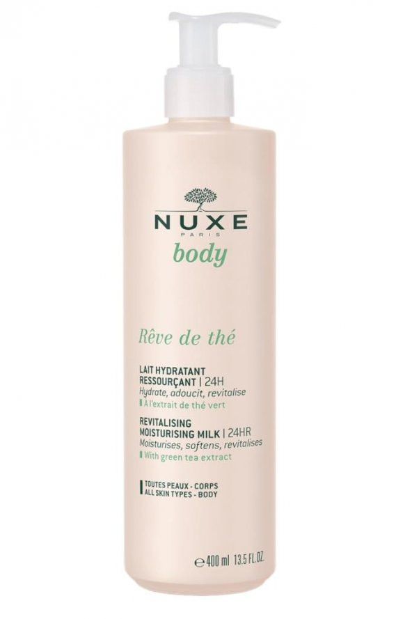 NUXE Body Reve De The Revitalising Moisturising Milk 24HR 400 ml