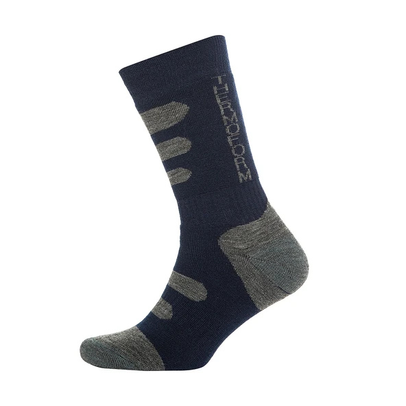 Thermoform Winter Dolgulu Kışlık Unisex Outdoor Çorap Lacivert - Resim 4