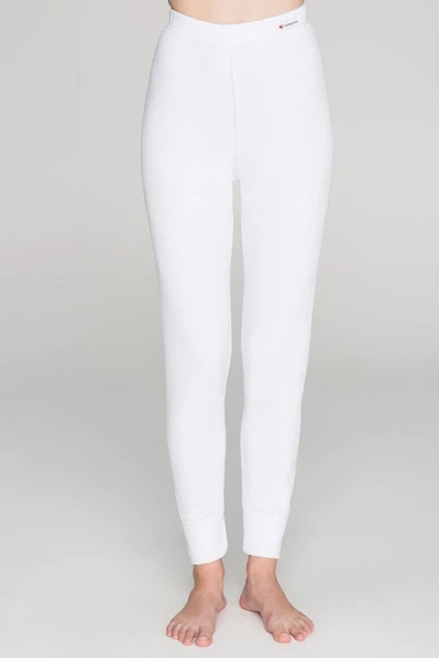 Thermoform Heavy Unisex Yetişkin Outdoor Kışlık Termal Alt İçlik Beyaz - Resim 3