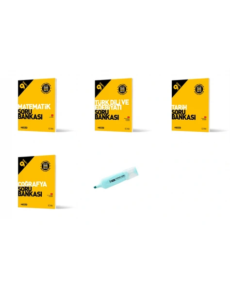 9.Sınıf Matematik Edebiyat Tarih Ve Coğrafya Soru Bankası (Yeni Müfredat) ürün görseli 1