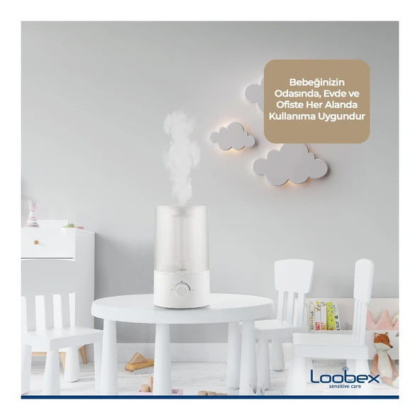 Loobex  Hava Nemlendirici Buhar Makinesi ME-3140 - Resim 7