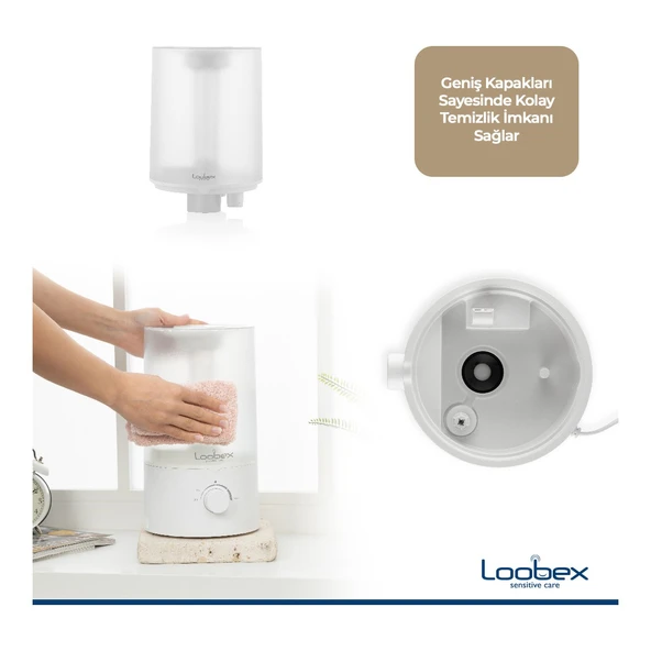 Loobex  Hava Nemlendirici Buhar Makinesi ME-3140 - Resim 3