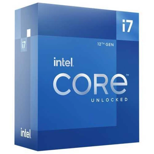 Intel Alder Lake Core i7 12700K 3.6Ghz 1700P 25Mb Box (Fansız) (125W) 12.Nesil Kutulu Box İşlemci ürün görseli 1