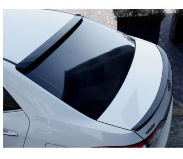 Toyota Corolla Cam Üstü Spoiler Piano Black Boyalı 2013-2015