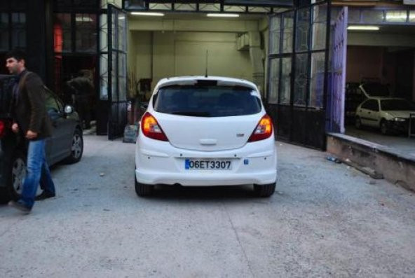 Opel Corsa D Opc Body Kit 4 Kapı Fiber Boyasız 2009-2012 - 3
