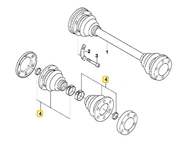 BMW E12 E21 VE E28 FEBİ AKS KÖRÜK TAMİR TAKIMI 33219067909 ürün görseli