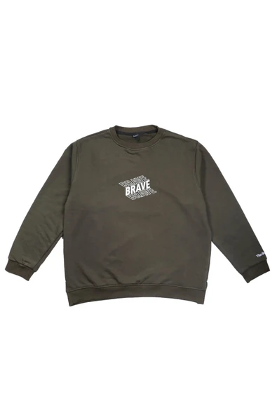 The Brave Premium Erkek Sweatshirt 3 Iplik - Resim 2
