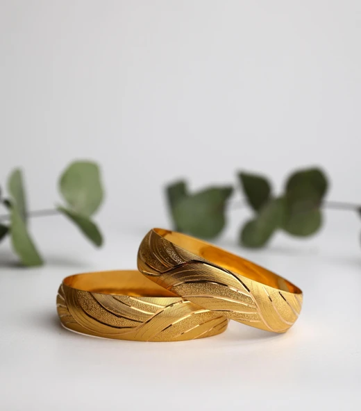 Nar-in Altın Mücevherat Altın Bilezik Şarnelli 60 (15gr) ürün görseli 1