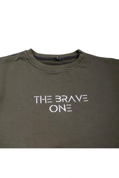 The Brave Premium Erkek Sweatshirt 3 Iplik - Resim 3