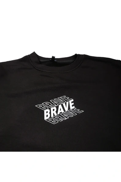 The Brave Premium Erkek Sweatshirt 3 Iplik - Resim 3