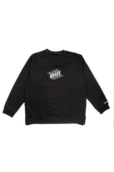 The Brave Premium Erkek Sweatshirt 3 Iplik - Resim 2
