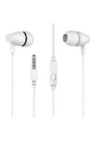 TNX EslifeTech26 Kablolu Kulakiçi V9 Mikrofonlu Kulaklık-Beyaz ürün görseli 1