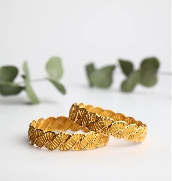 Nar-in Altın Mücevherat Altın Bilezik Burgu Desen 21 (15gr) ürün görseli 1