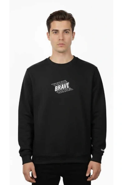 The Brave Premium Erkek Sweatshirt 3 Iplik ürün görseli 1