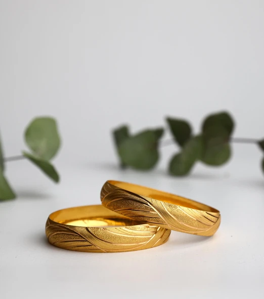 Nar-in Altın Mücevherat Altın Bilezik Şarnelli 47 (10gr) ürün görseli 1