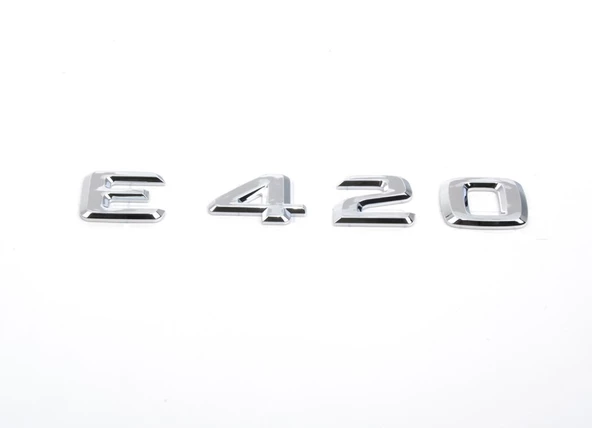 MERCEDES E420 YAZI ŞİLDİ 1248175915 - Resim 2