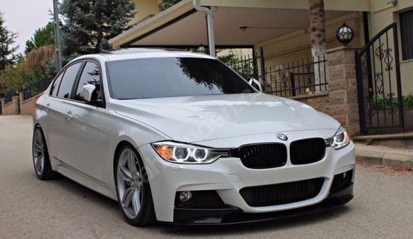Bmw F30 Ön Lip M Performans Mat Siyah Taiwan Plastik 2012- - 1