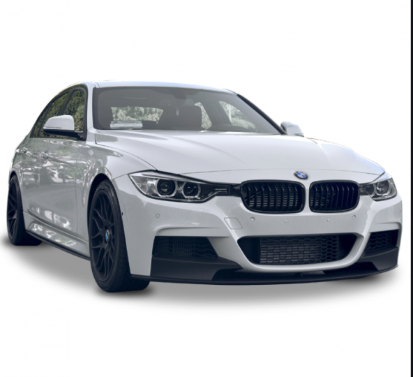 Bmw F30 Ön Lip M Performans Mat Siyah Taiwan Plastik 2012- - 2