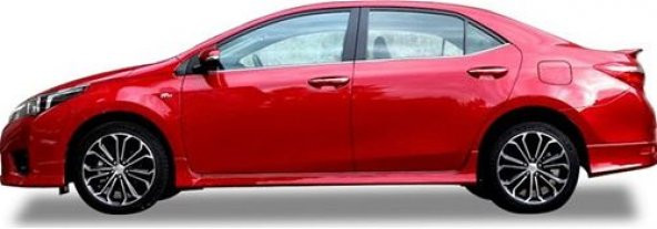 Toyota Corolla Marşpiyel Seti Twin Plastik Boyasız 2013-