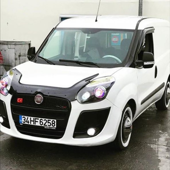 Fiat Doblo Kaput Koruma Piano Black 2010-2015