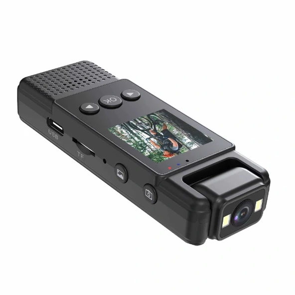 Mini Taşınabilir Vücut Vlog Kamerası - Resim 5