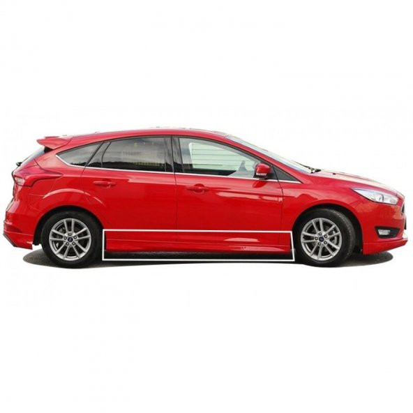 Ford Focus 3 Yan Marşpiyel Seti Plastik Boyasız 2011- - 2