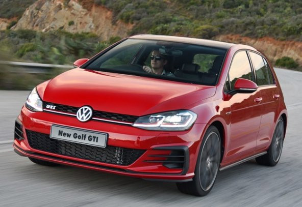 Vw Golf 7.5 Marşpiyel Seti R Line Parlak Siyah 2017-2020