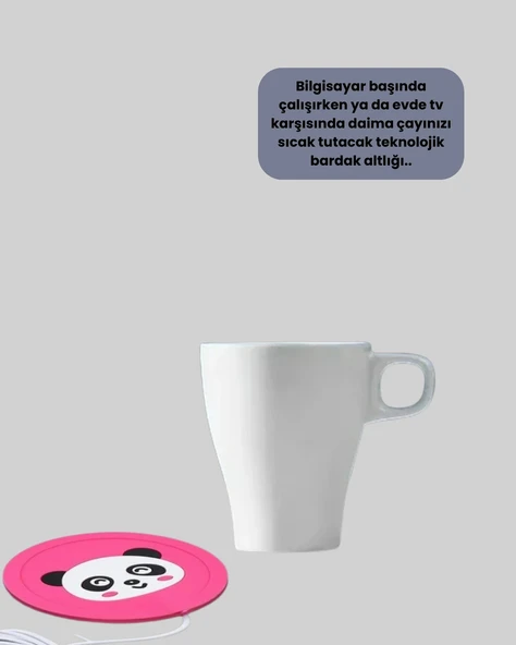 USB BARDAK ISITICI PANDA - Resim 4