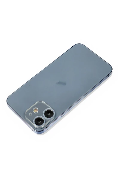 HarmonyAura iPhone 12 Shine Kamera Lens Koruma Cam - Sierra Blue ürün görseli 1