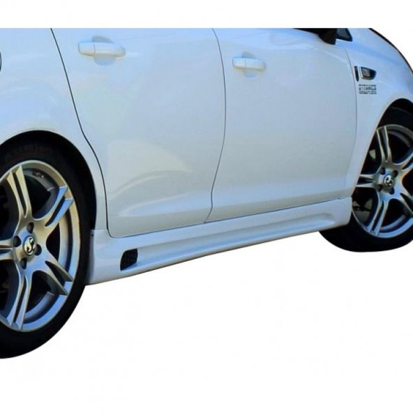 Opel Corsa D Yan Marşpiyel Delikli Plastik Boyasız 2006-2012