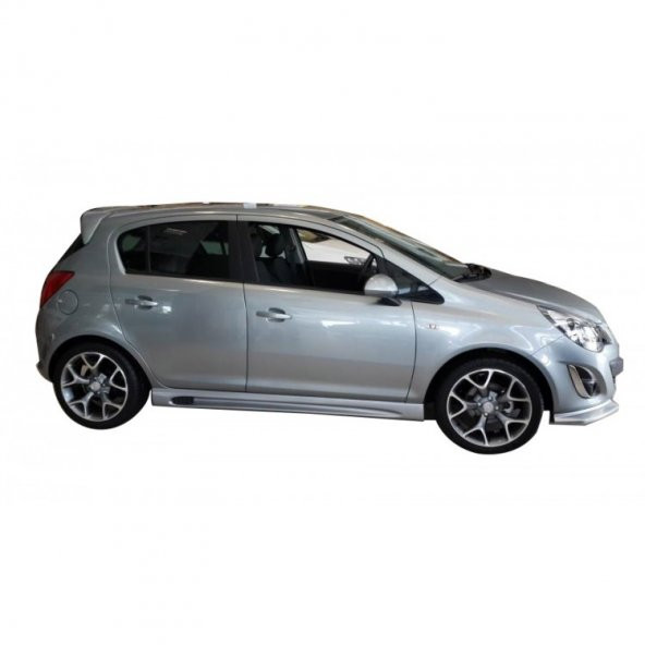 Opel Corsa D Yan Marşpiyel Delikli Plastik Boyasız 2006-2012 - 2