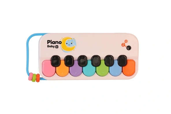 8881-1B DISPLAYDE RENKLİ BEYAZ PİYANO(Belirtilen fiyat, tekli satış için adet fiyatıdır) ürün görseli 1