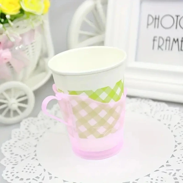 Karton Bardak Taşıma Aparatı 8'li Set - Resim 4