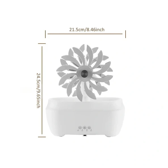 Rüzgar Değirmeni Hava Nemlendirici - Resim 5