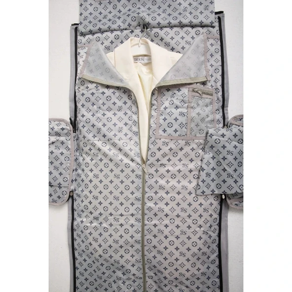 Pratik Elbise Kılıfı Seyahat Çantası - Resim 3